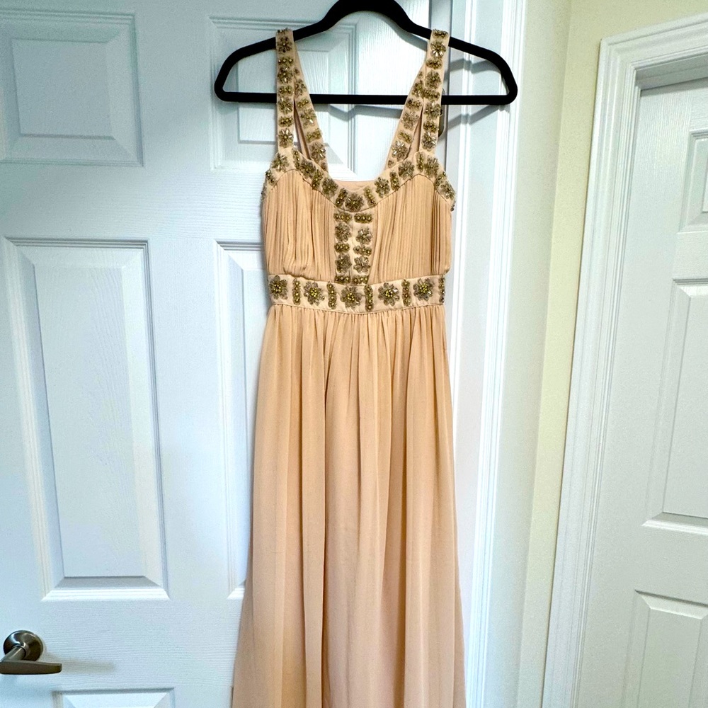 Elegant Champagne Gown